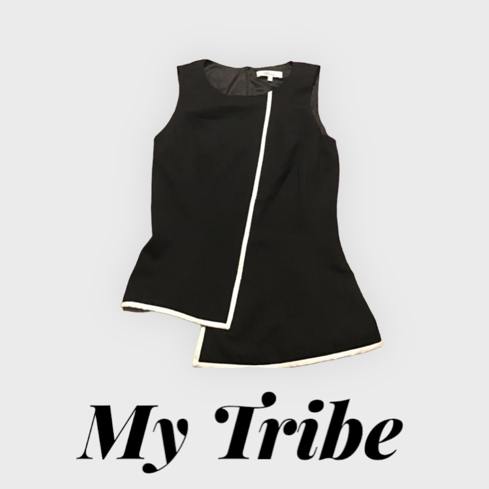 My Tribe Black Tank Top Size Small